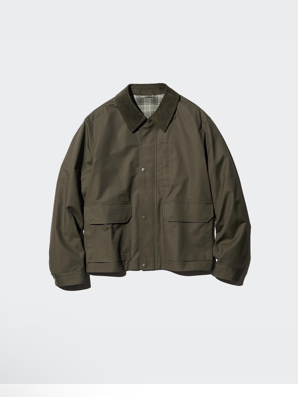 Utility Barn Style Short Blouson Jacket
